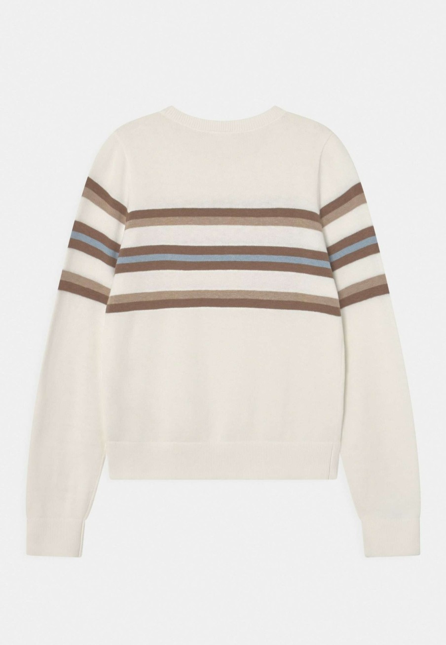 Clothing * | Slim Crewneck Pattern Jumper Abercrombie & Fitch Cheap