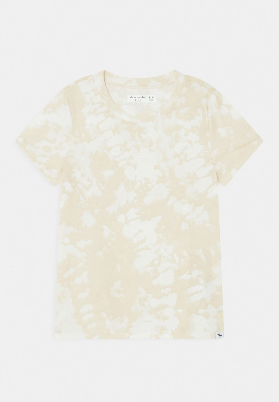 Clothing * | Core Crew Essential Pattern Print T-Shirt Abercrombie & Fitch New Products