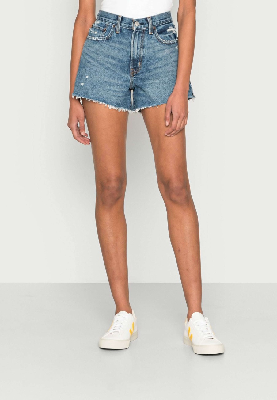 Clothing * | Denim Shorts Abercrombie & Fitch Less Expensive