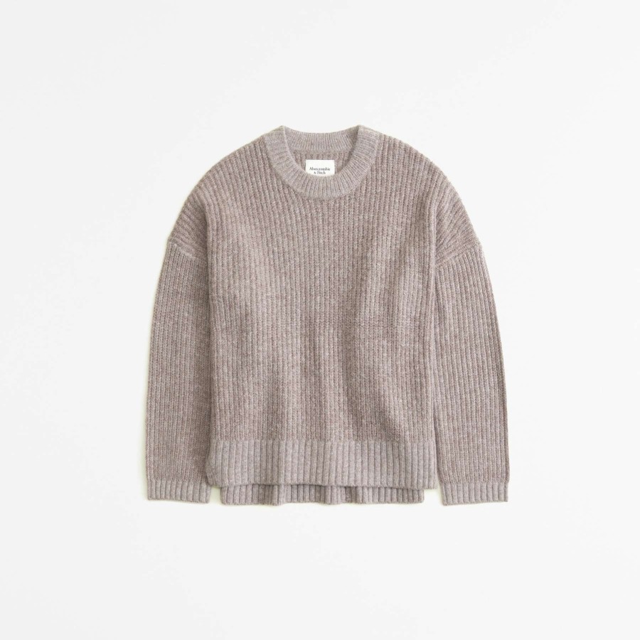 Clothing * | Abercrombie & Fitch Best Choice Easy Crew Sweater