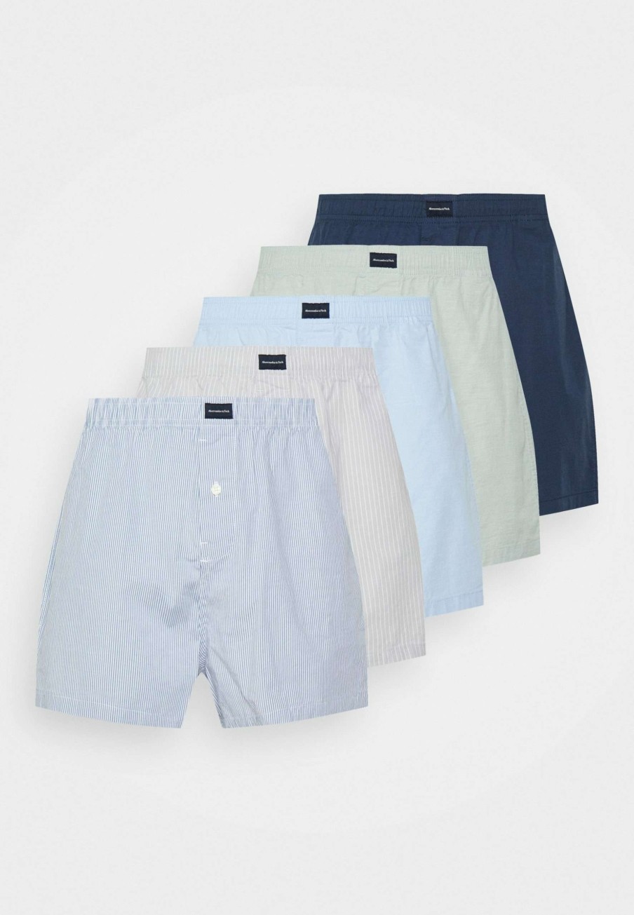 Clothing * | 5-Pack Boxer Shorts Abercrombie & Fitch Classical Style