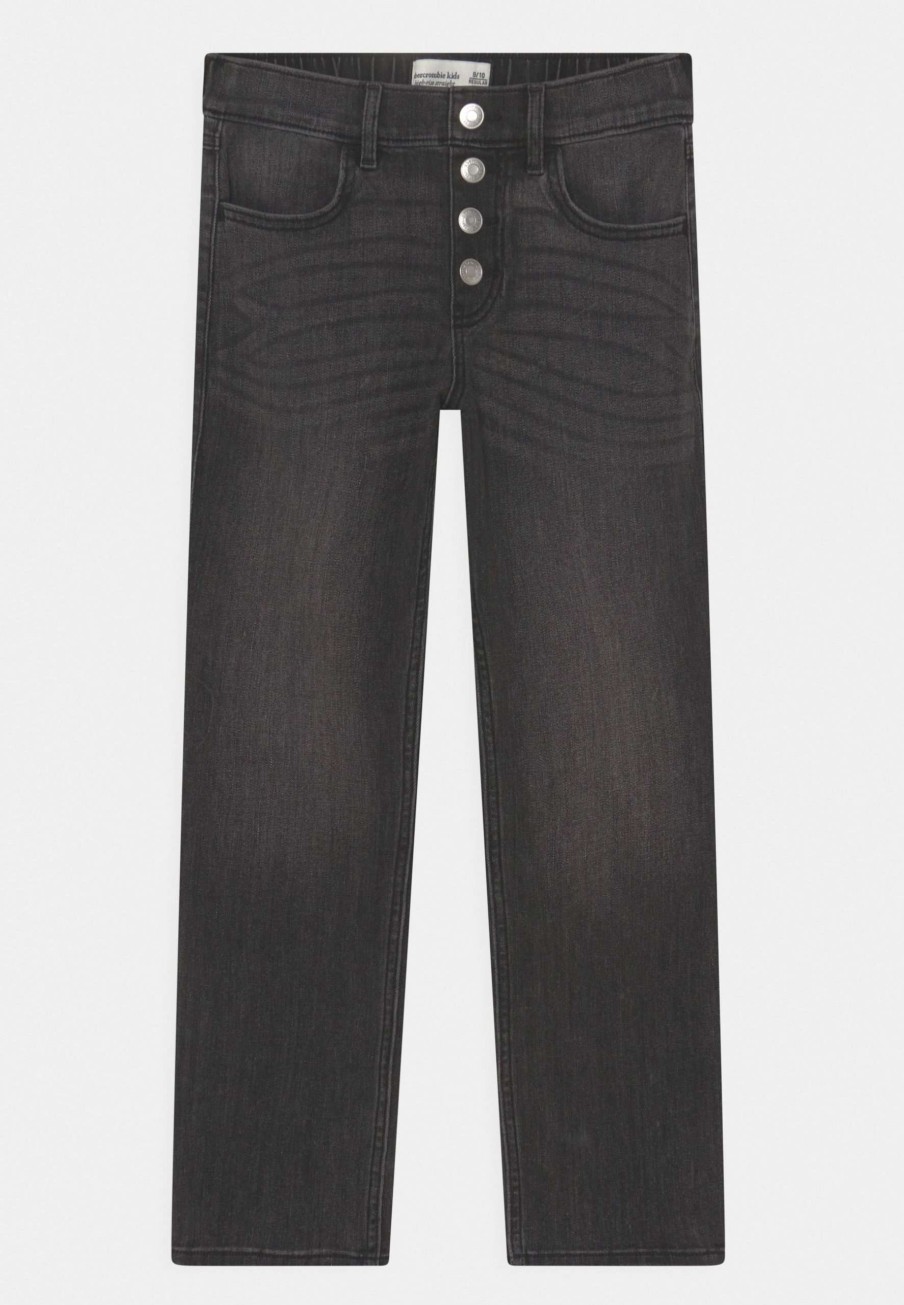 Clothing * | Straight Leg Jeans Abercrombie & Fitch The Latest Fashion