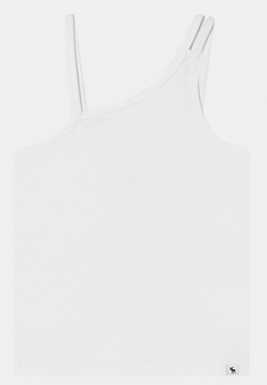 Clothing * | One Shoulder Tank Solid Top Abercrombie & Fitch At Reduced Price