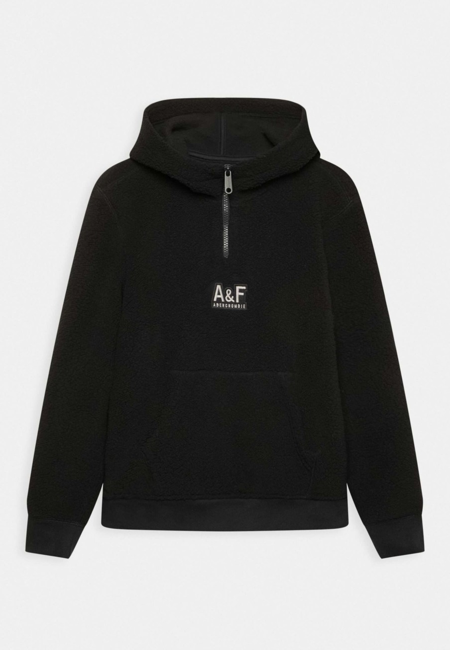 Clothing * | Sherpa Mockneck Fleece Jacket Abercrombie & Fitch Simple Drawing