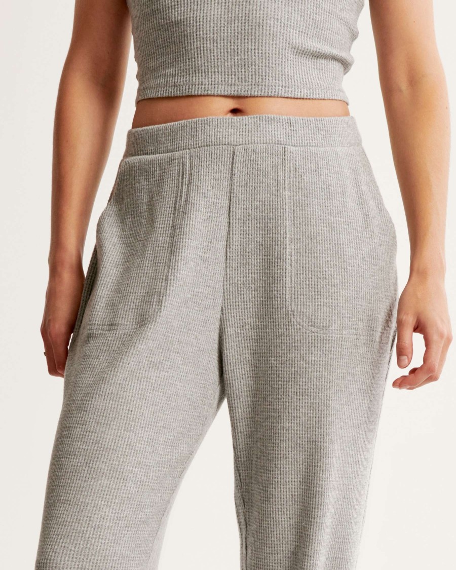 Clothing * | Abercrombie & Fitch Less Expensive Lounge Waffle Jogger