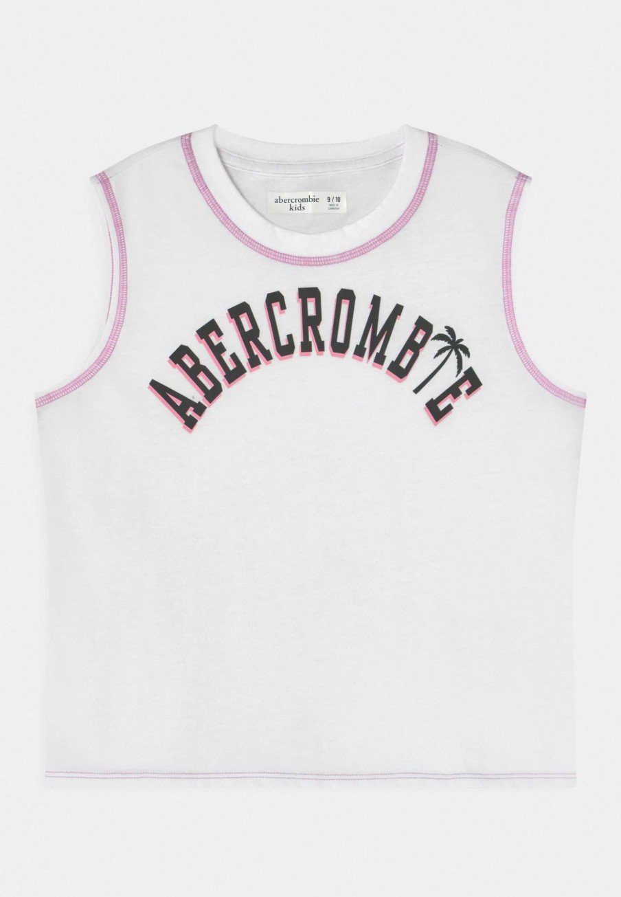 Clothing * | Muscle Print T-Shirt Abercrombie & Fitch Discount