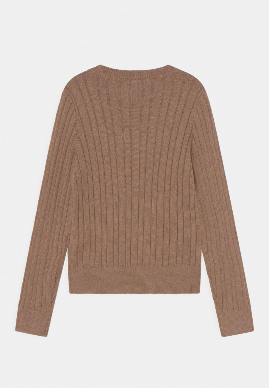 Clothing * | Slim Crewneck Jumper Abercrombie & Fitch Lower Prices