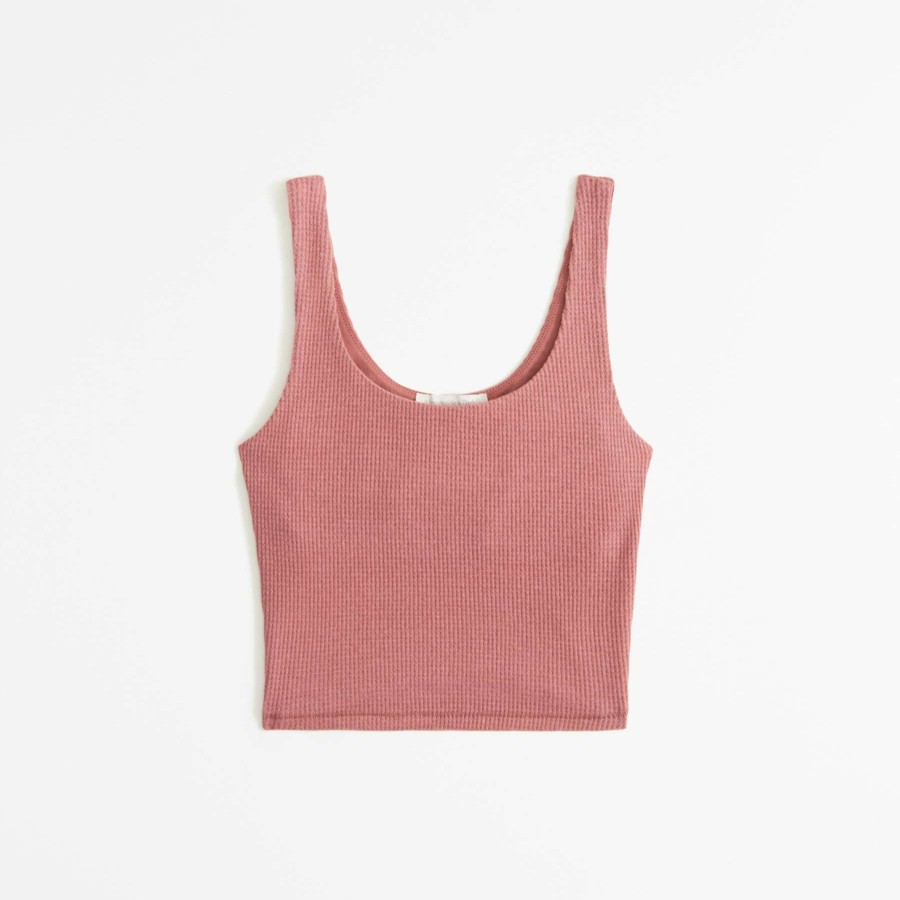 Clothing * | Abercrombie & Fitch Best Sale Lounge Waffle Tank