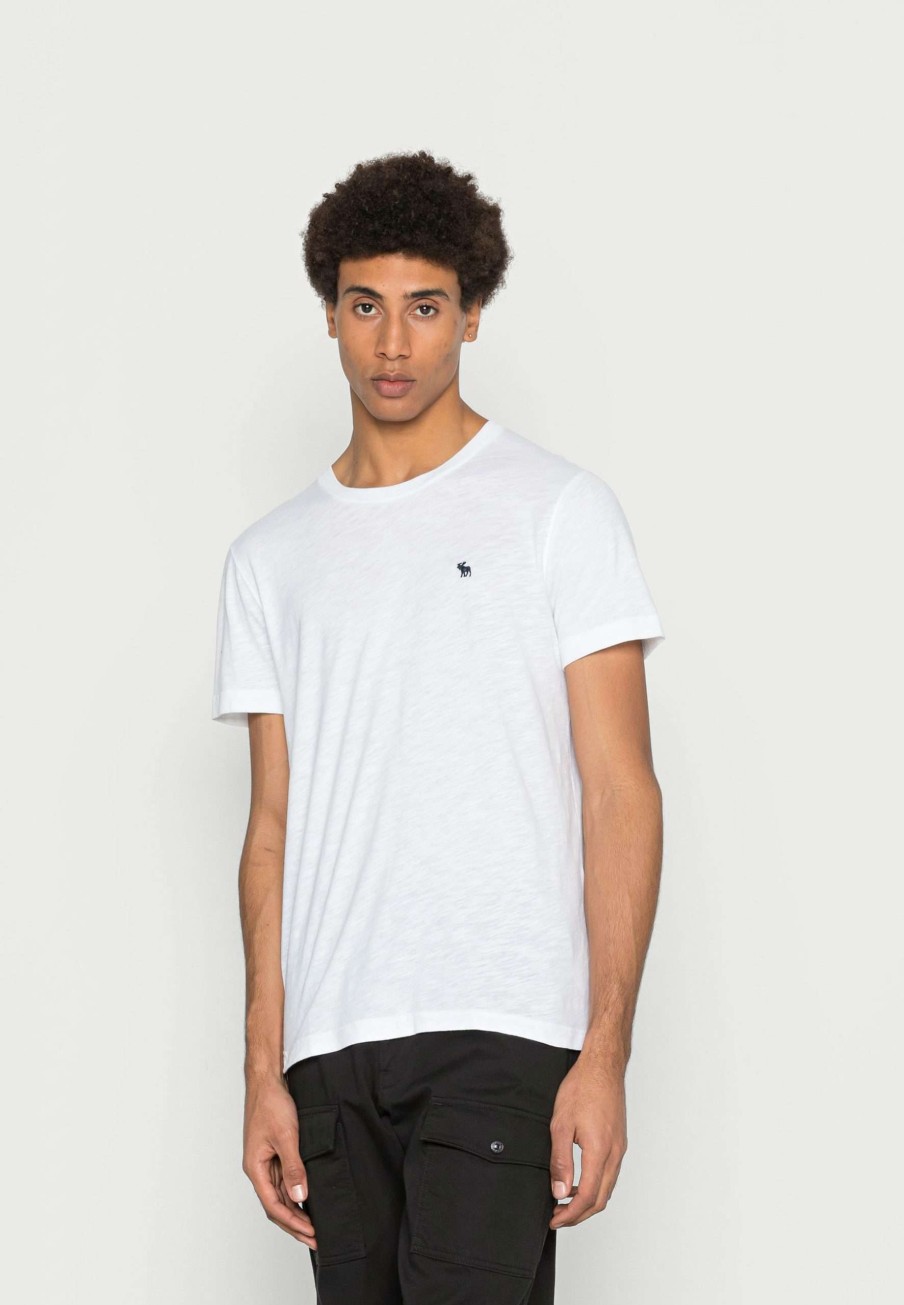 Clothing * | Essential 5Er Multipack Neutral Basic T-Shirt Abercrombie & Fitch Simple Drawing