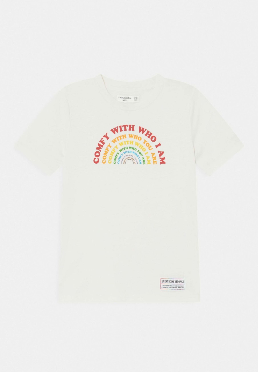 Clothing * | Pride Tee Print T-Shirt Abercrombie & Fitch The Latest Fashion