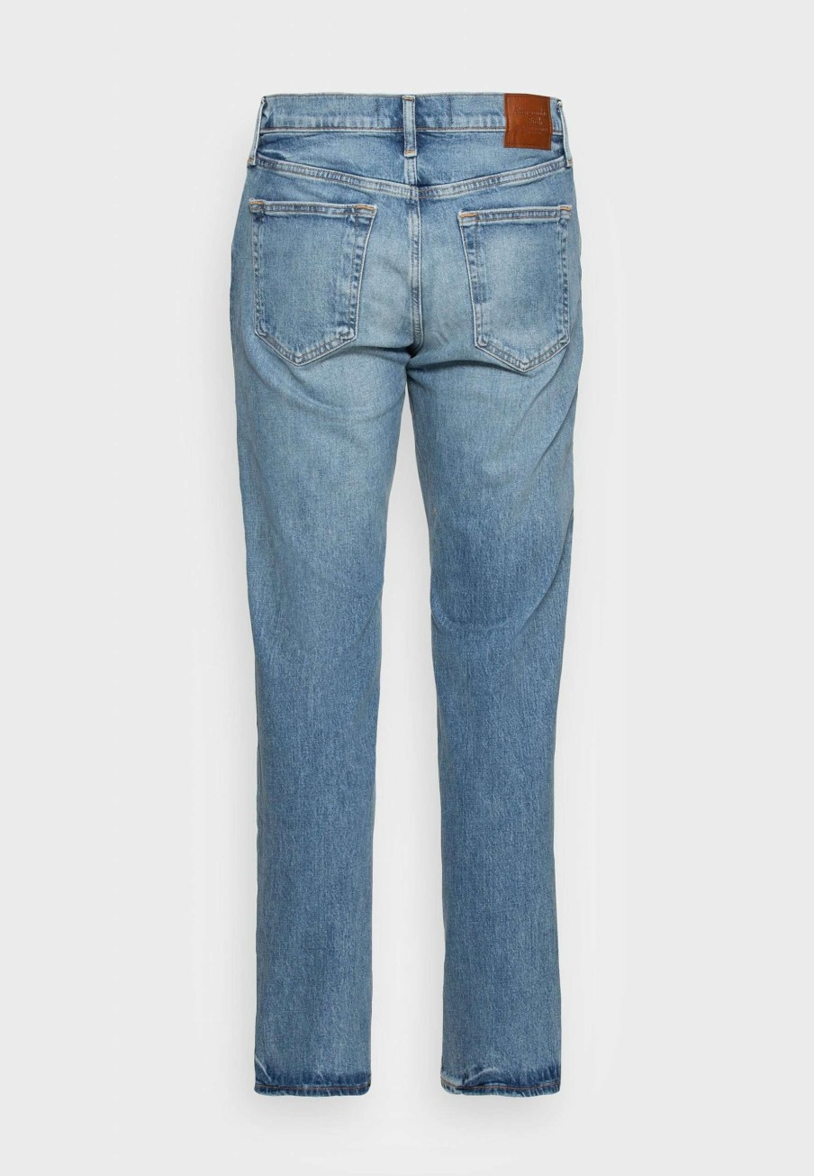 Clothing * | Straight Leg Jeans Abercrombie & Fitch Sale