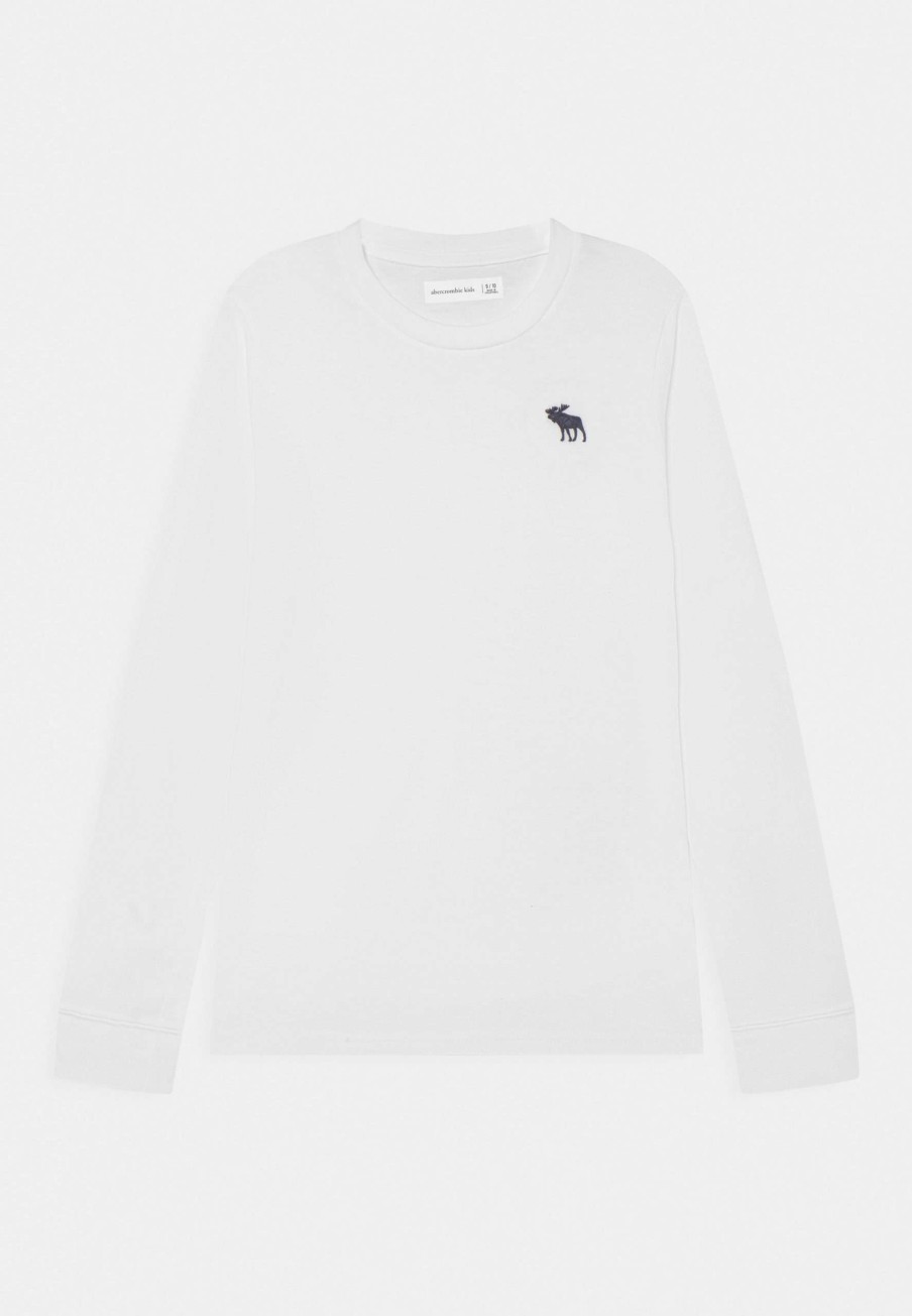 Clothing * | Basic Tee Long Sleeved Top Abercrombie & Fitch Tendy Style