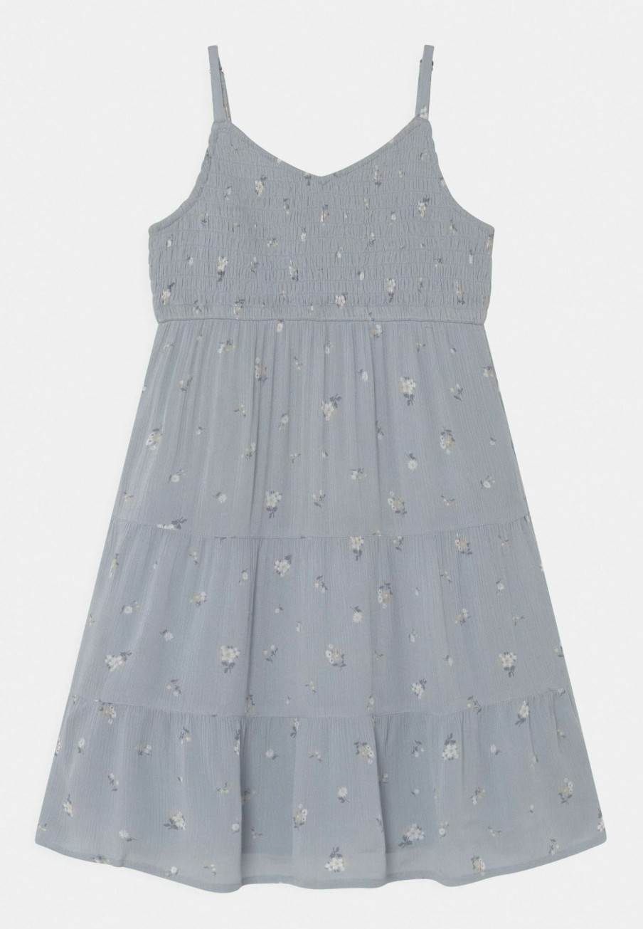 Clothing * | Tiered Dress Day Dress Abercrombie & Fitch At The Best Price