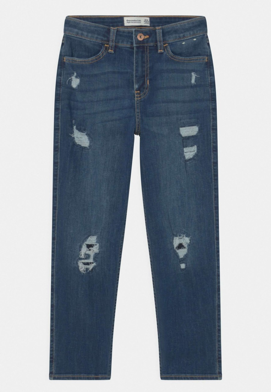 Clothing * | Straight Leg Jeans Abercrombie & Fitch New Products