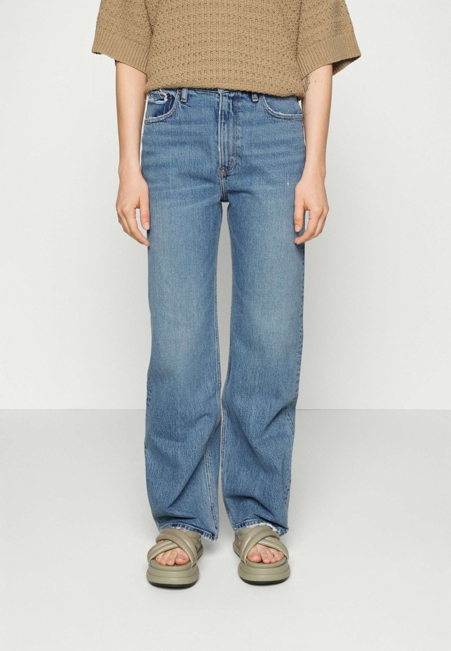 Clothing * | Relaxed Fit Jeans Abercrombie & Fitch New Products