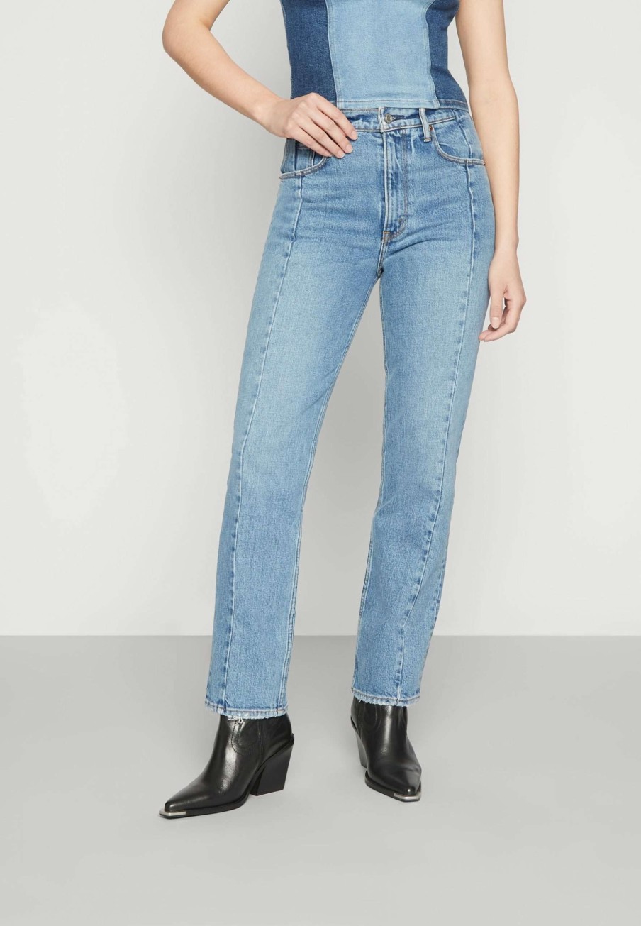 Clothing * | Straight Leg Jeans Abercrombie & Fitch At Discount Prices