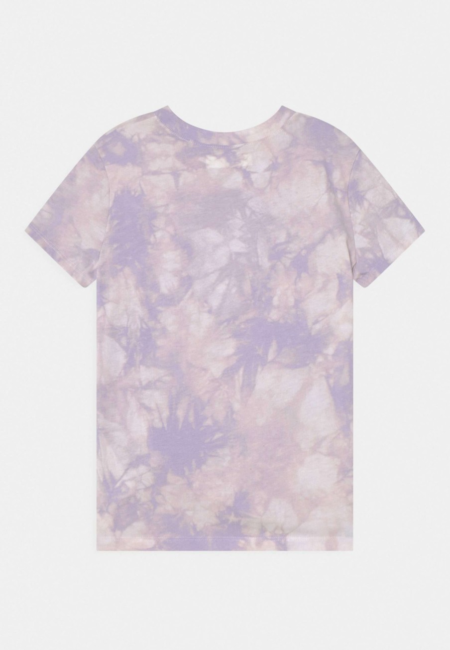 Clothing * | Knot-Front Easy Tee Print T-Shirt Abercrombie & Fitch Exclusive Design