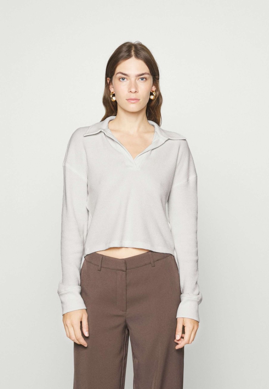 Clothing * | Easy Waffle Jumper Abercrombie & Fitch Less Expensive