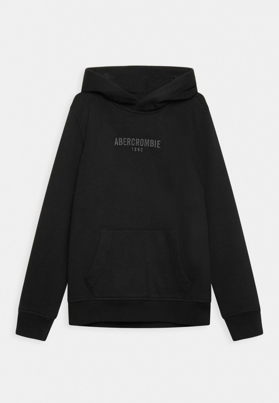 Clothing * | Oversized Logo Solids Sweatshirt Abercrombie & Fitch At The Best Price