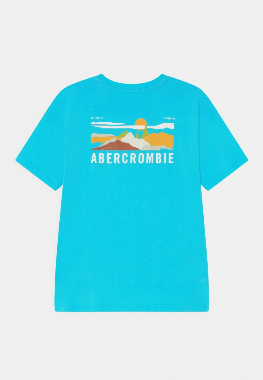 Clothing * | Scenic Backhits Print T-Shirt Abercrombie & Fitch Shop