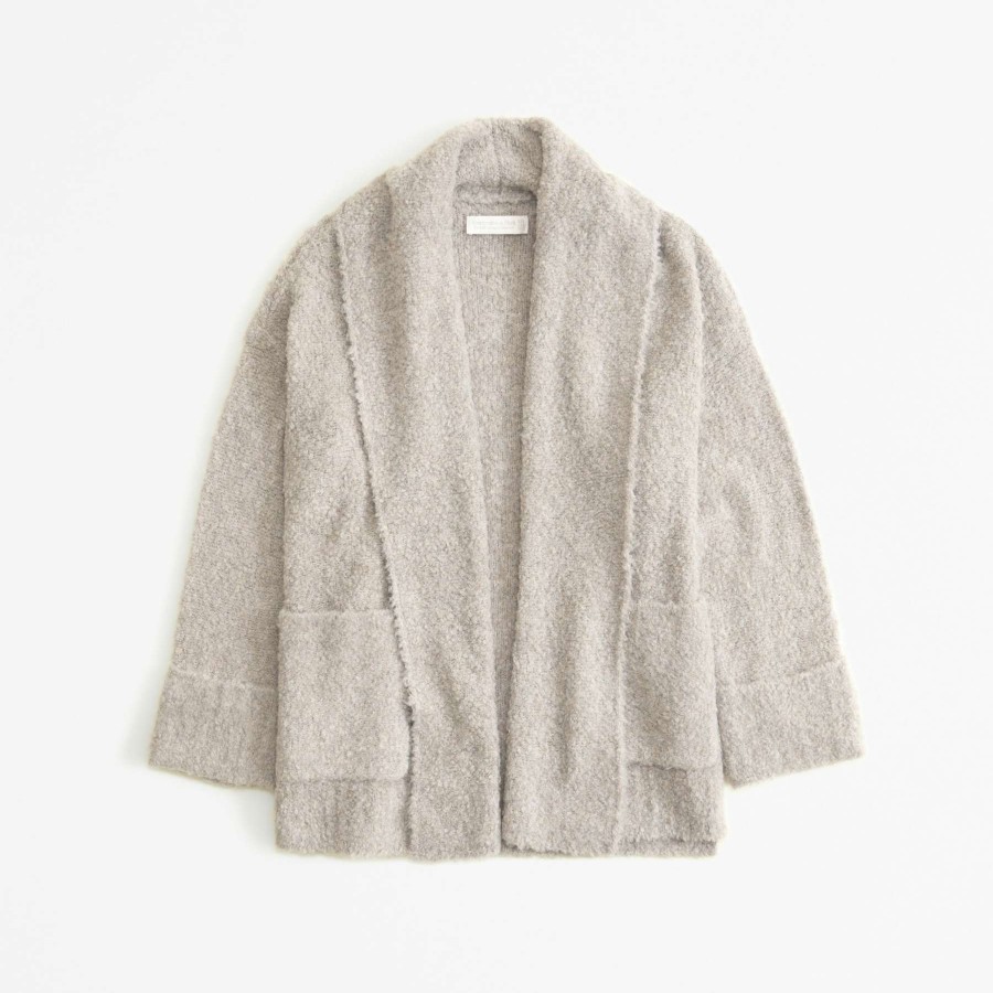 Clothing * | Abercrombie & Fitch Top Sell Lounge Long-Length Cardigan