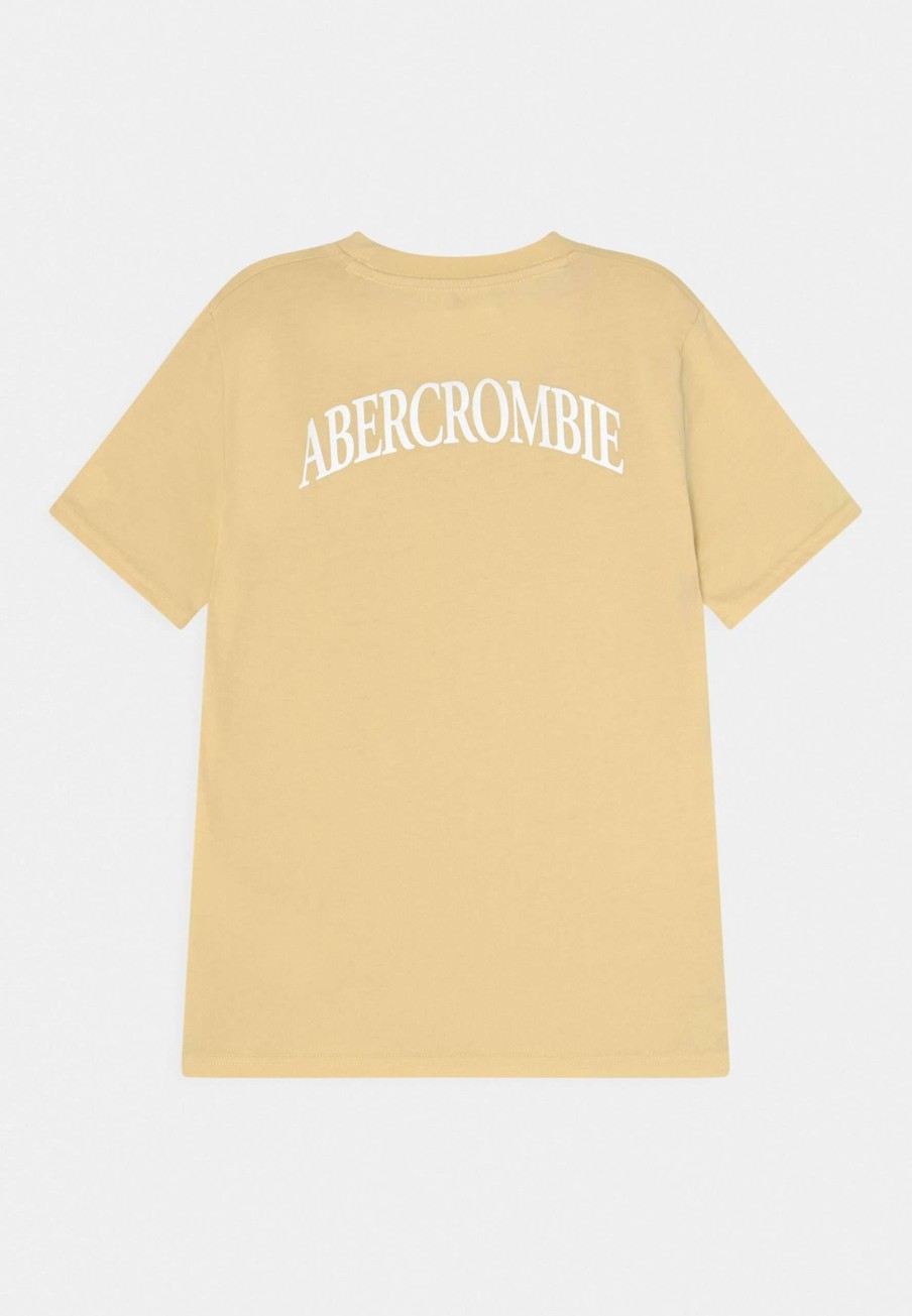 Clothing * | Tech Core Logo Print T-Shirt Abercrombie & Fitch Offering Discounts