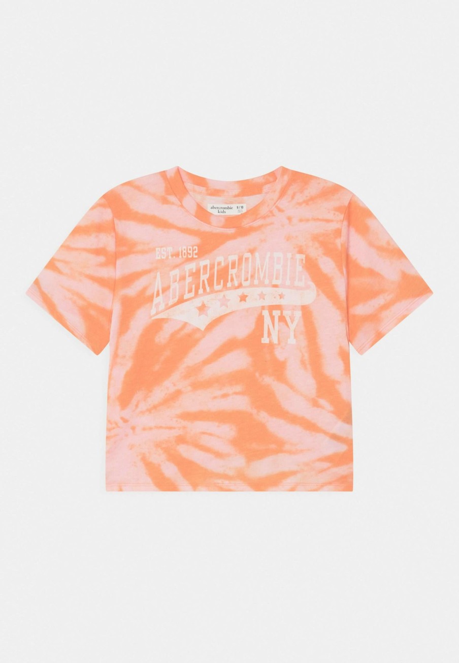 Clothing * | Sporty Tee Pattern Print T-Shirt Abercrombie & Fitch Online Store