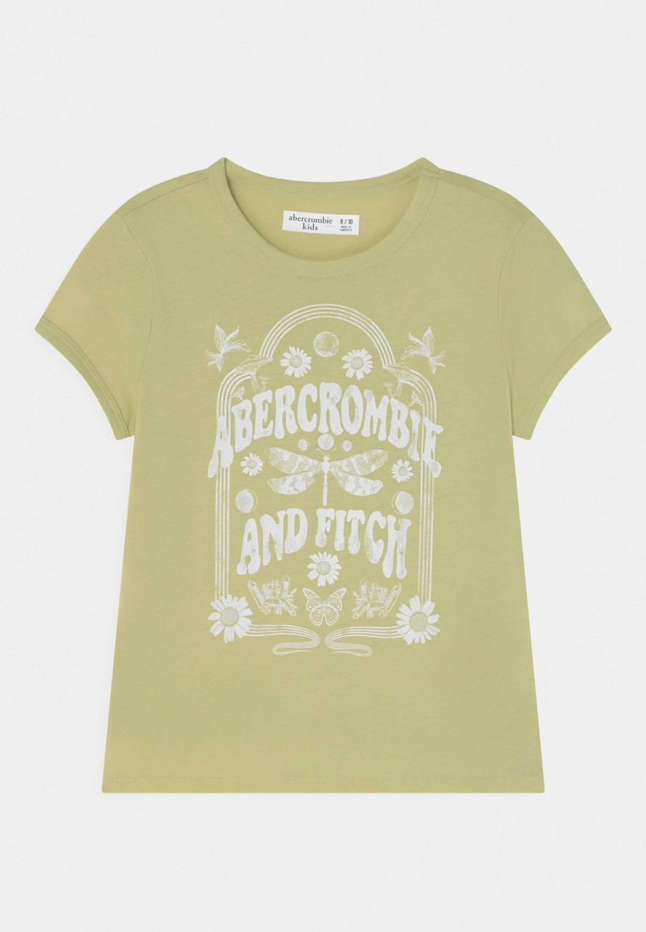 Clothing * | Positive Tee Print T-Shirt Abercrombie & Fitch Promotion