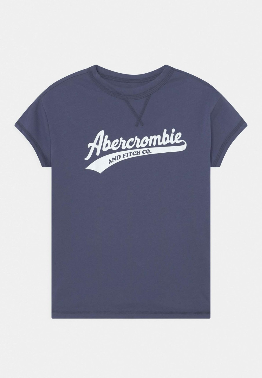 Clothing * | Sports Club Tee Print T-Shirt Abercrombie & Fitch Clearance