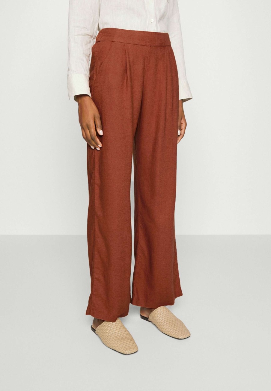 Clothing * | Pull On Wide Leg Trousers Abercrombie & Fitch Tendy Style