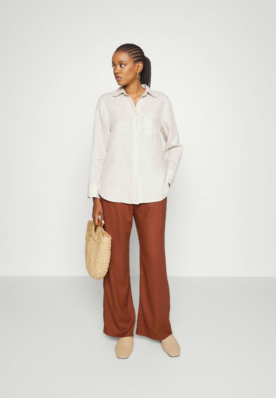 Clothing * | Pull On Wide Leg Trousers Abercrombie & Fitch Tendy Style