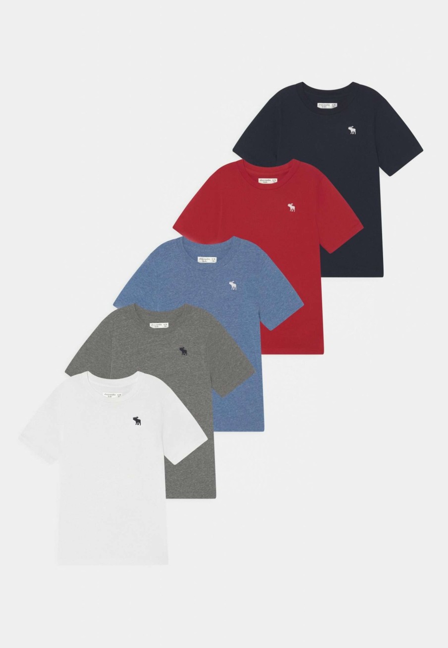 Clothing * | 5 Pack Basic T-Shirt Abercrombie & Fitch Competitive Price