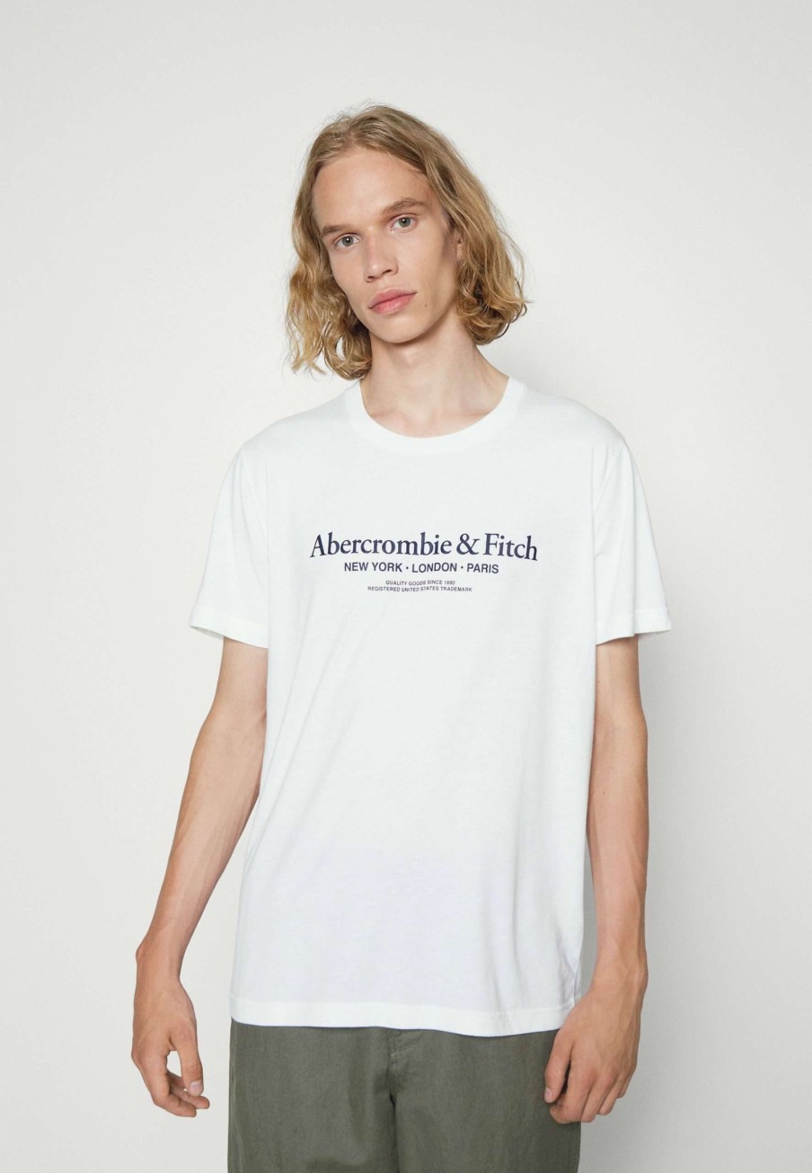 Clothing * | Logo 3 Pack Print T-Shirt Abercrombie & Fitch The Latest Fashion