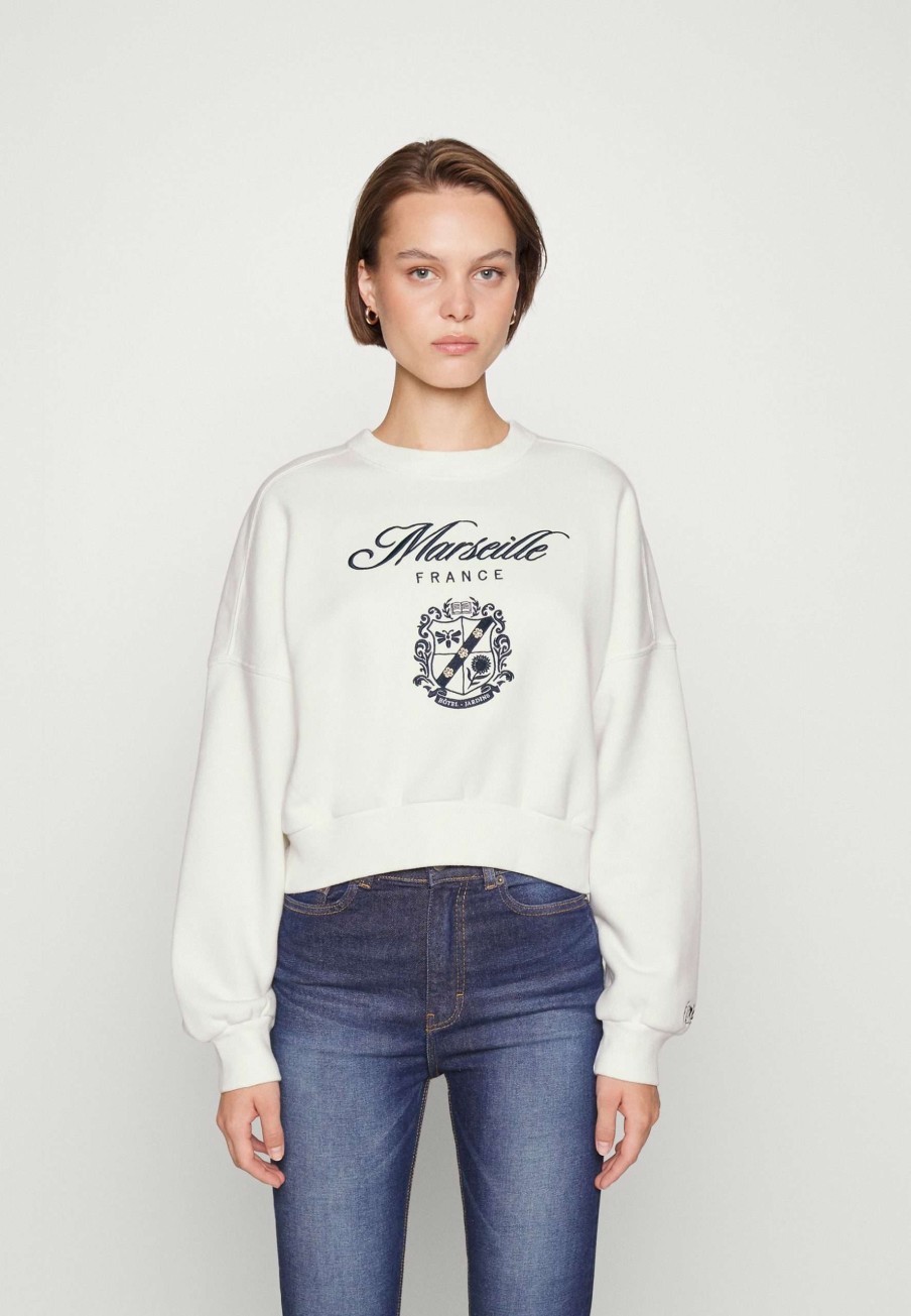 Clothing * | Mini Sunday Crew Sweatshirt Abercrombie & Fitch New Products