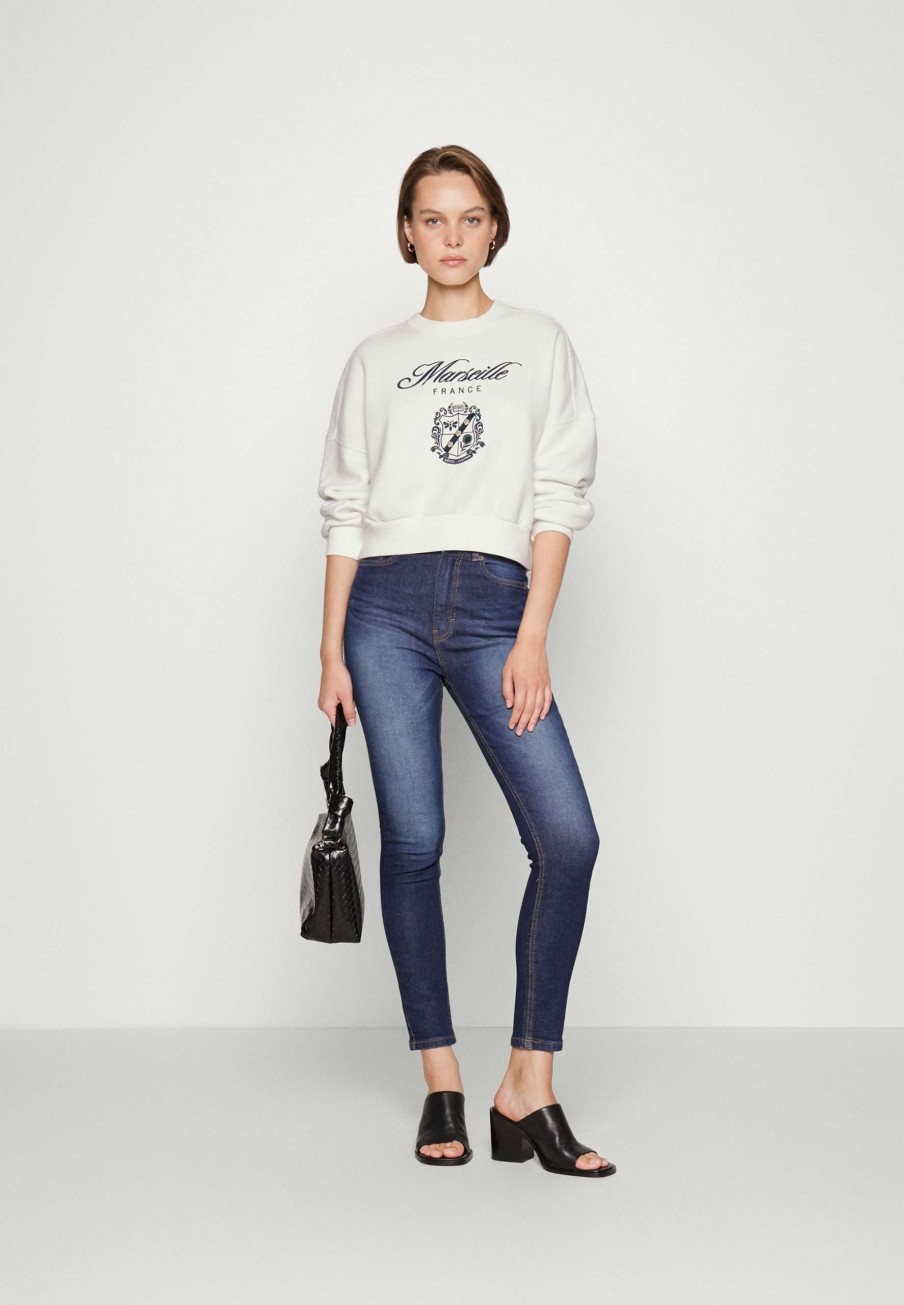 Clothing * | Mini Sunday Crew Sweatshirt Abercrombie & Fitch New Products