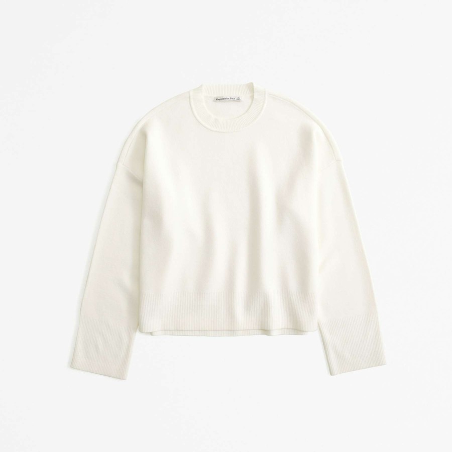 Clothing * | Abercrombie & Fitch Discount Store Luxeloft Crew Sweater