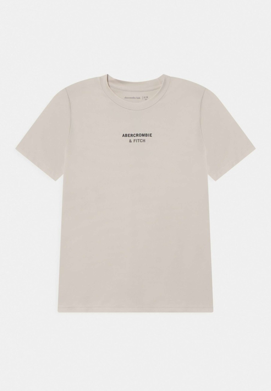 Clothing * | Print Logo Print T-Shirt Abercrombie & Fitch Promotions