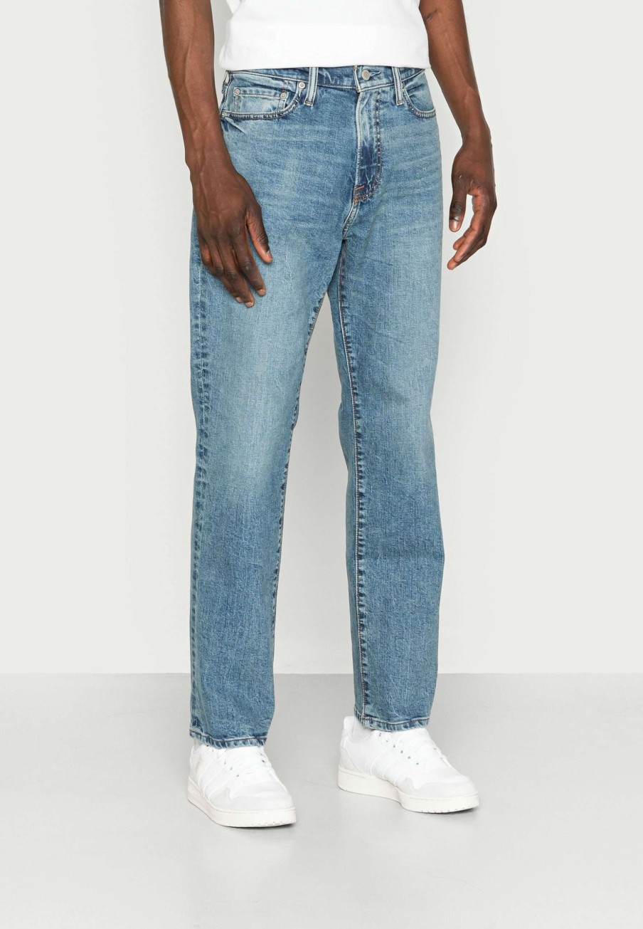 Clothing * | Straight Leg Jeans Abercrombie & Fitch Cheaper