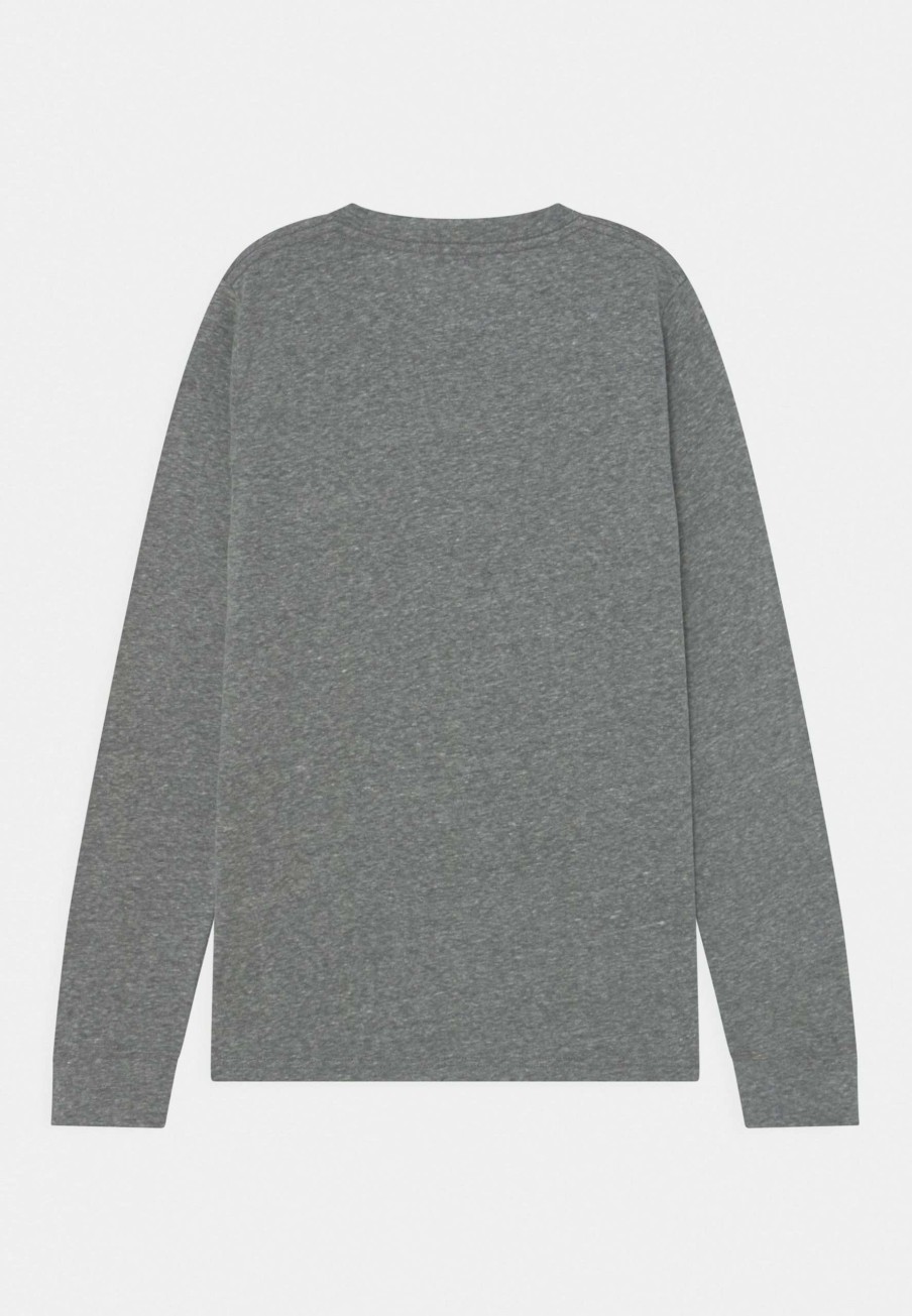 Clothing * | Basic Tee Long Sleeved Top Abercrombie & Fitch Discount