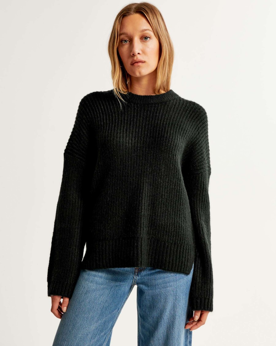 Clothing * | Abercrombie & Fitch Closeout Sale Easy Crew Sweater